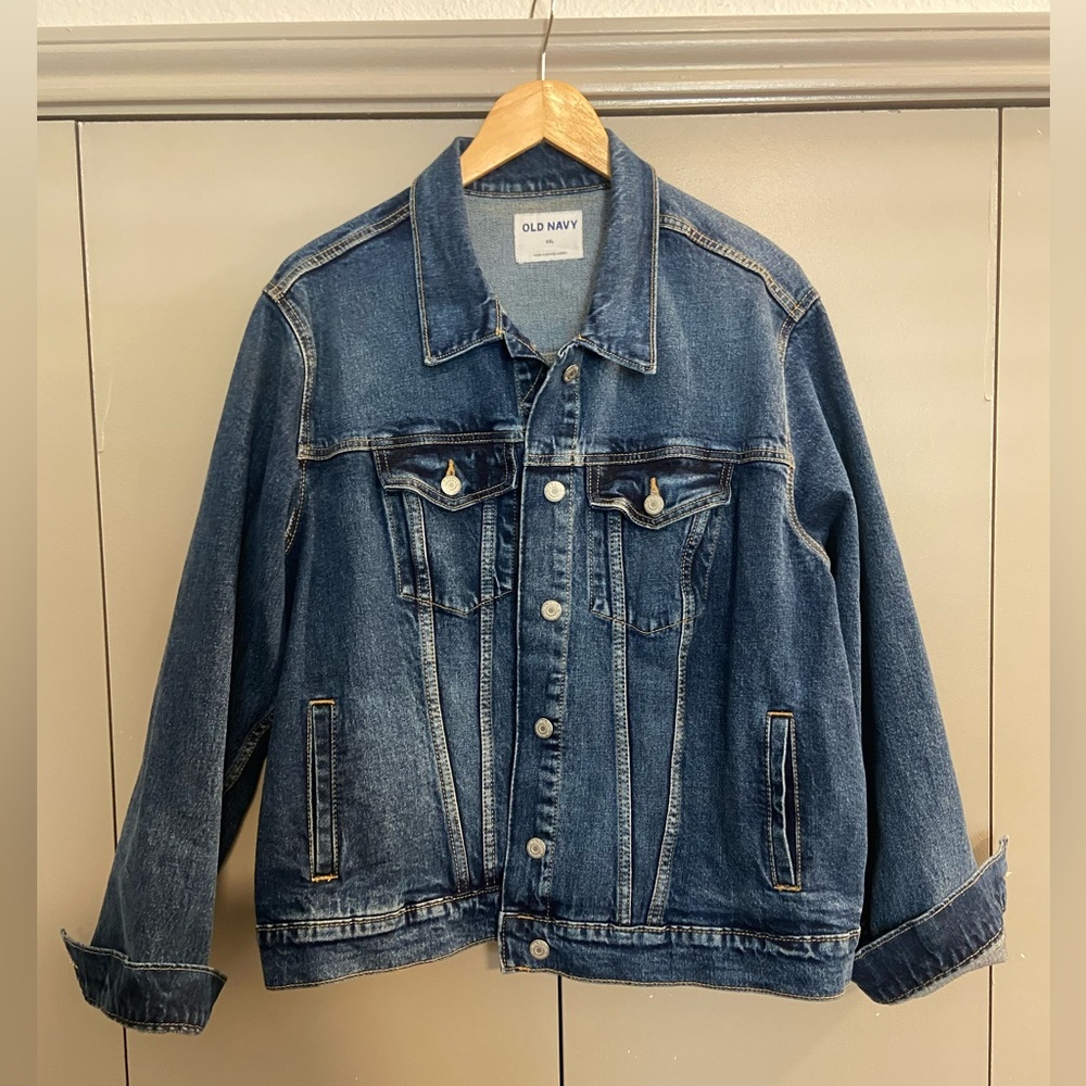 Old Navy Denim Jacket Blue XXL